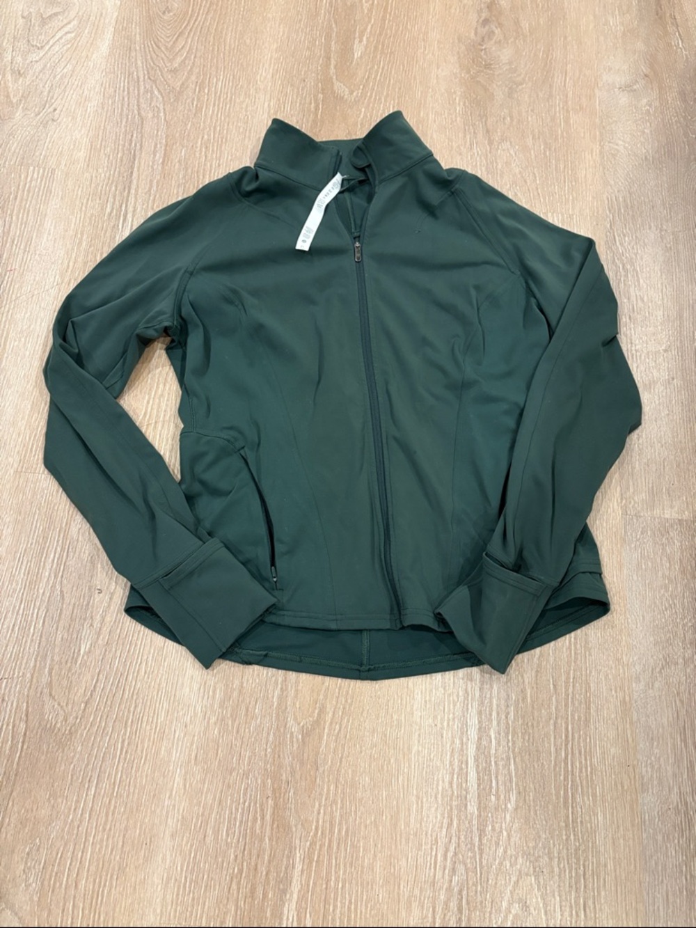 lululemon athletica Deep Green Zip-Up align Jacket